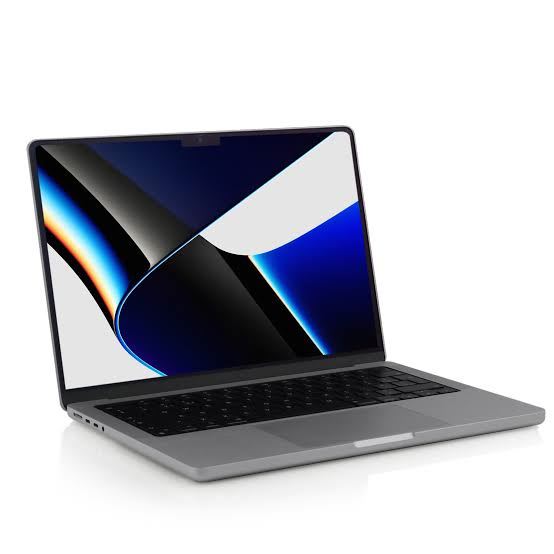 Apple MacBook Pro 2021 A2442 14" 16 GB 512 GB SSD APPLE M1 PRO 3.2 GHz MacOs SPACE GRAU ENGLISCH (Sehr gut)