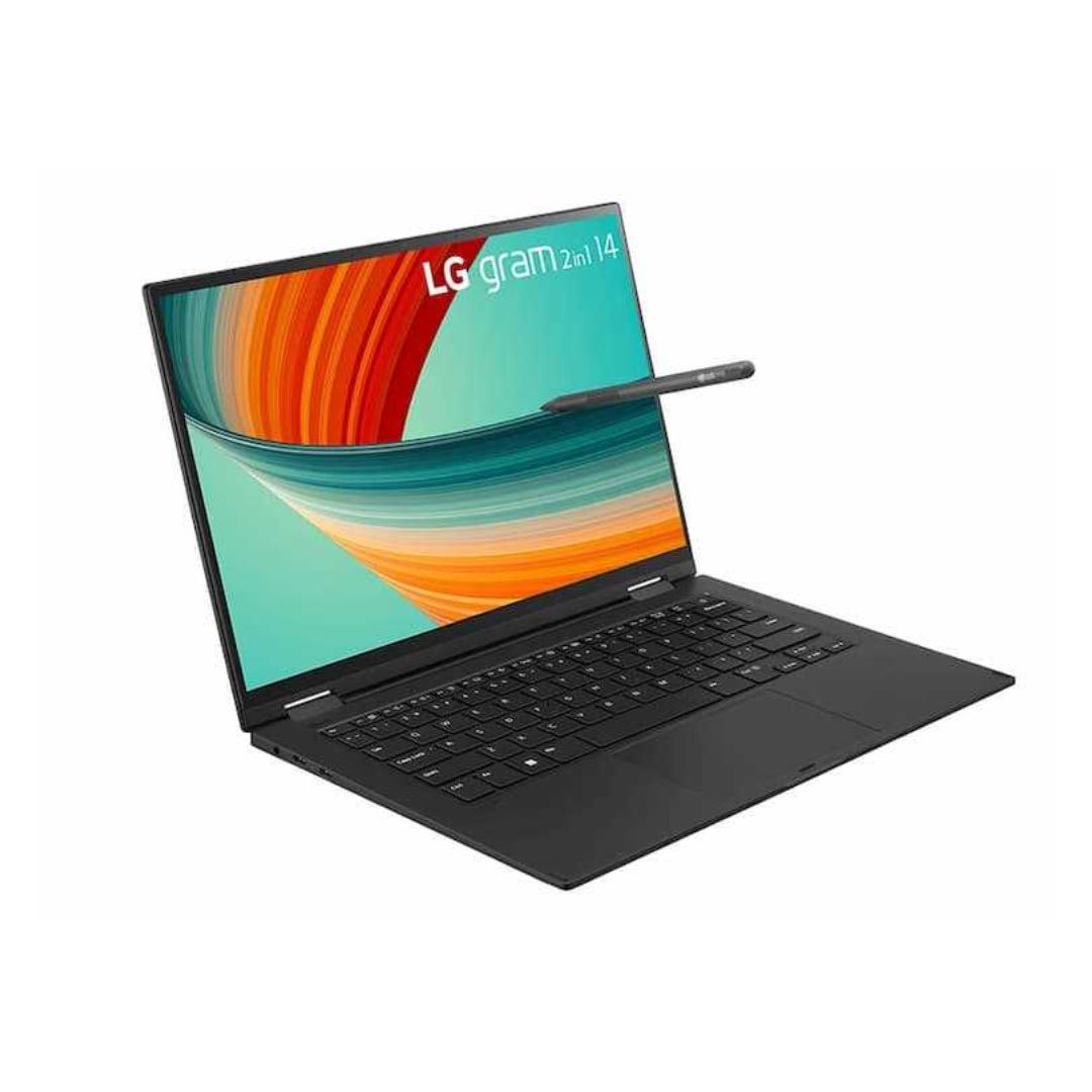 LG GRAM 14T90R-G.AA75A3 14" 16 GB 512 GB SSD CORE I7-1360P 5,00 GHz W11P SCHWARZ ENGLISCH (Akzeptabel)