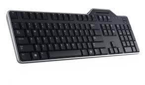 DELL-Tastatur mit Smartcard KB813--BK-US-EURO (Tasten für internationale Sprachen)
