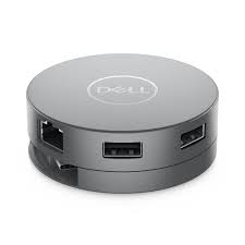 Dell Pro 7-in-1 USB-C Multiport Reise-Hub Adapter - DA310