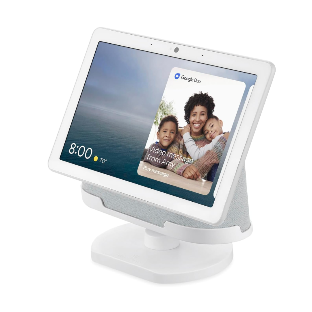 Google Nest Hub Max Intelligenter Lautsprecher - Kreide (GA00426-US)