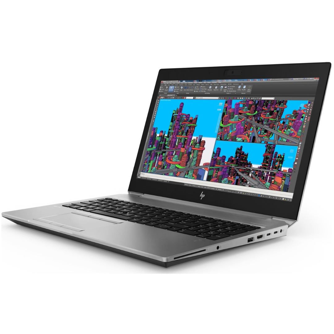 HP ZBOOK 15 G5 15" 32 GB 512 GB SSD I7-8850H 2,60 GHz W11P SPACE GRAY ENGLISCH (Sehr gut)