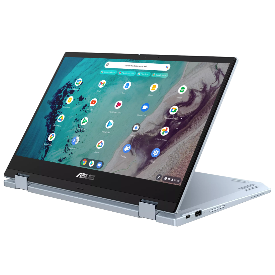 ASUS CHROMEBOOK FLIP CX3 14" 8 GB 256 GB SSD I3-1110G4 1,80 GHz CHROME OS BLAU ENGLISCH (Gebraucht)