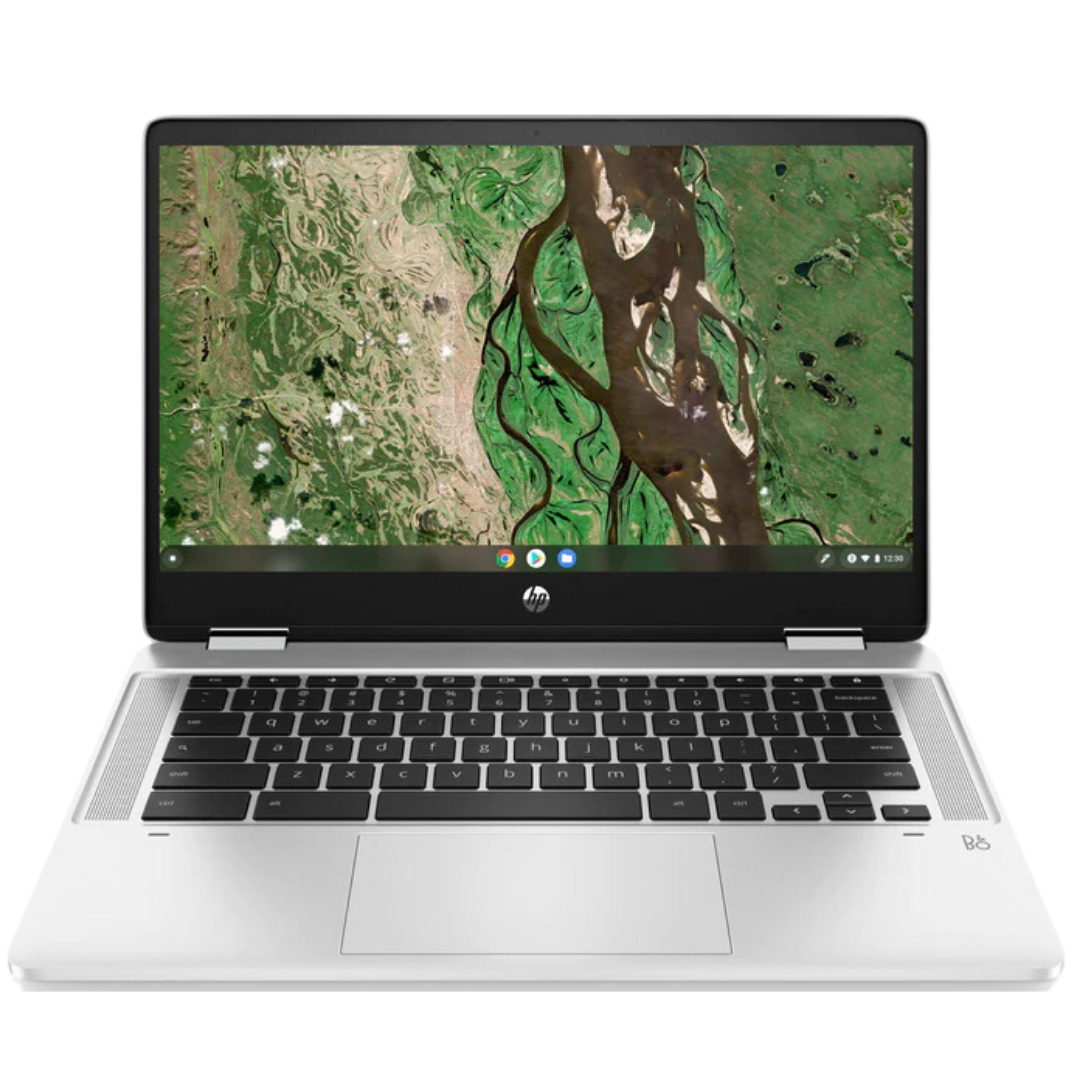 HP CHROMEBOOK X360 14 G1 14" 8 GB 64 GB MMC I3-8130U 2,20 GHz CHROME OS SILBER ENGLISCH GB (Gebraucht)