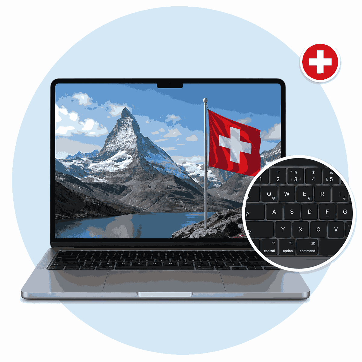 Refurbished Swiss Keyboard Laptops