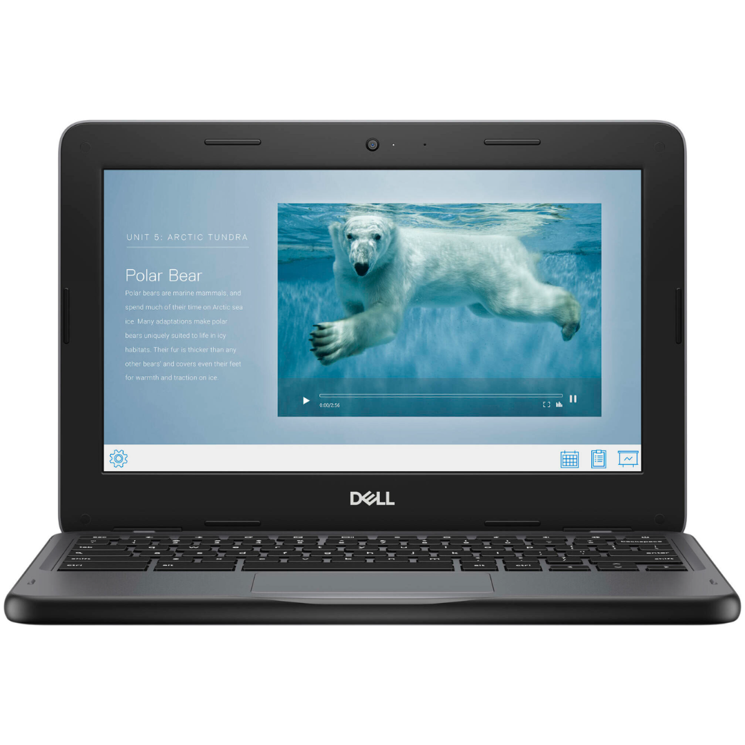 DELL CHROMEBOOK 3110 12" 8 GB 64 GB MMC CELERON N4500 1,10 GHz 1,10 GHz CHROME OS SCHWARZ ENGLISCH GB (Sehr gut)