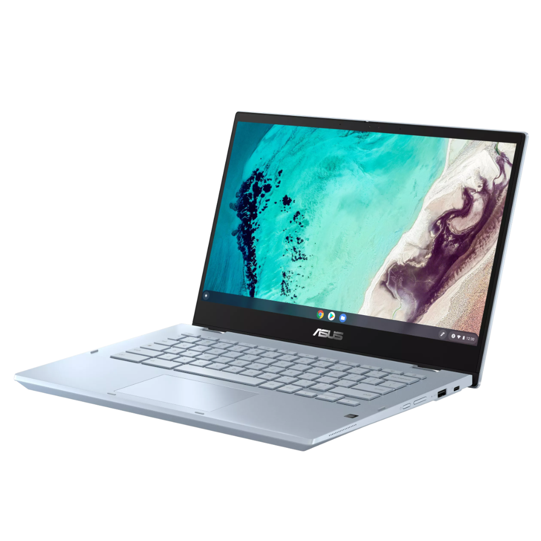 ASUS CHROMEBOOK FLIP CX3 14" 8 GB 256 GB SSD I3-1110G4 1,80 GHz CHROME OS BLAU ENGLISCH (Gebraucht)