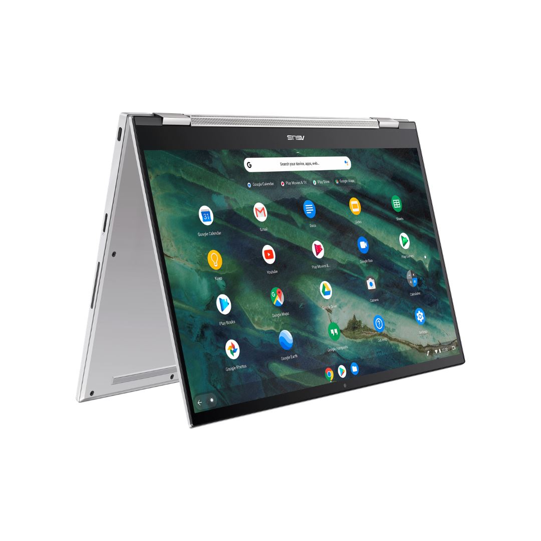 ASUS CHROMEBOOK FLIP C436FA 14" 8 GB 128 GB SSD I3-10110U 2.10 GHz CHROME OS WHITE Englisch GB (Akzeptabel)