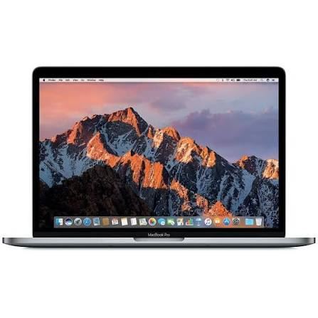 Apple MacBook Pro 2017 Vier Thunderbolt-3-Anschlüsse A1706 13" 16 GB 256 GB SSD I7-7567U 3.50 GHz MacOs SILBER ENGLISCH (Akzeptabel)