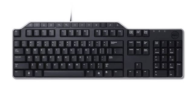 DELL KB-522 Tastatur, universeller USB-Anschluss, QWERTY, Englisch, Schwarz