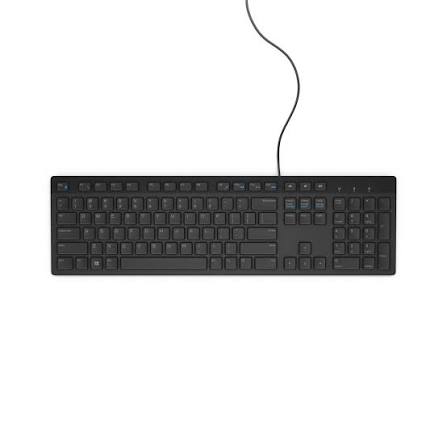 Dell kabelgebundene Tastatur – KB216 – US International (QWERTY) – Schwarz