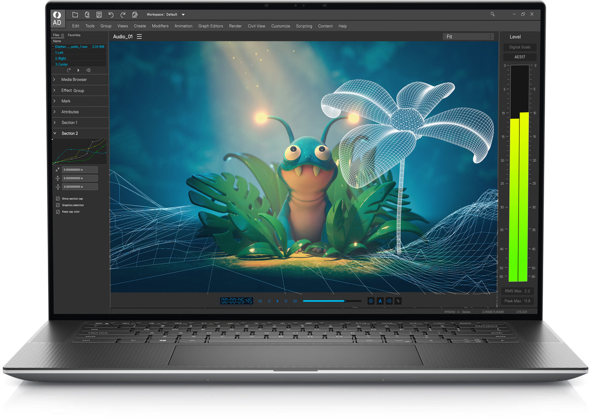 Dell PRECISION 5570 I7-12800H 15,6" ENGLISCHES TASTATURLAYOUT