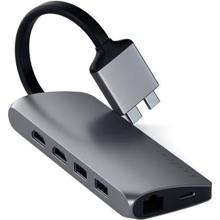 Satechi ST-TCDMMAS USB-Typ-C-Dual-Multimedia-Adapter