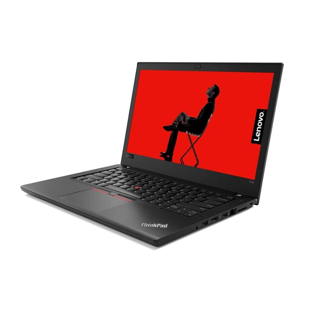 LENOVO THINKPAD T480S 14" 16 GB 256 GB SSD I7-8650U 1,90 GHz W11P SCHWARZ FRANZÖSISCH (Akzeptabel)