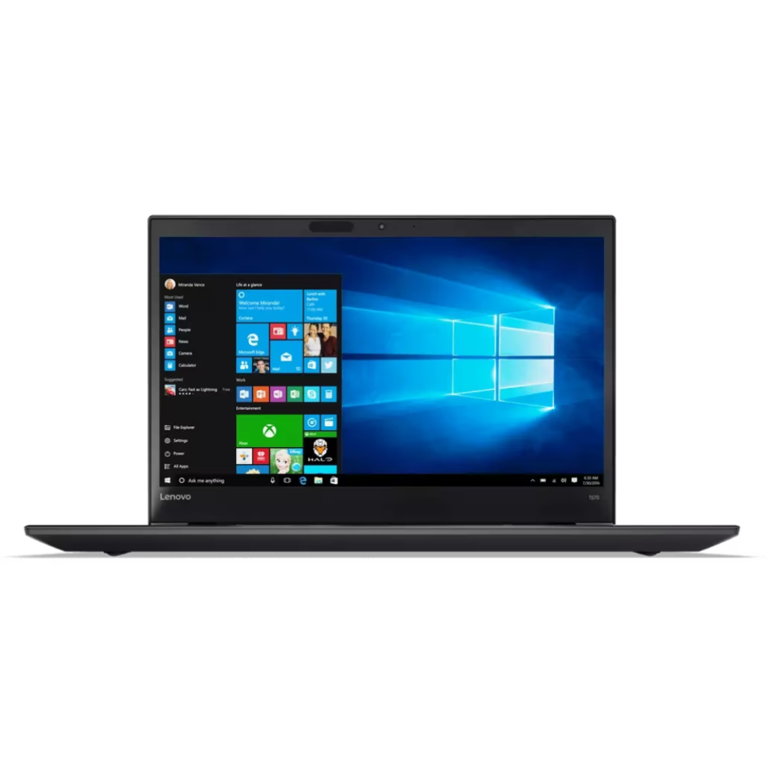 LENOVO THINKPAD T570 W10DG Laptop i5 6. Generation 16 GB RAM 256 GB